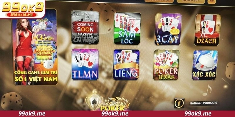 Thể loại game bài uy tín hàng đầu hiện nay